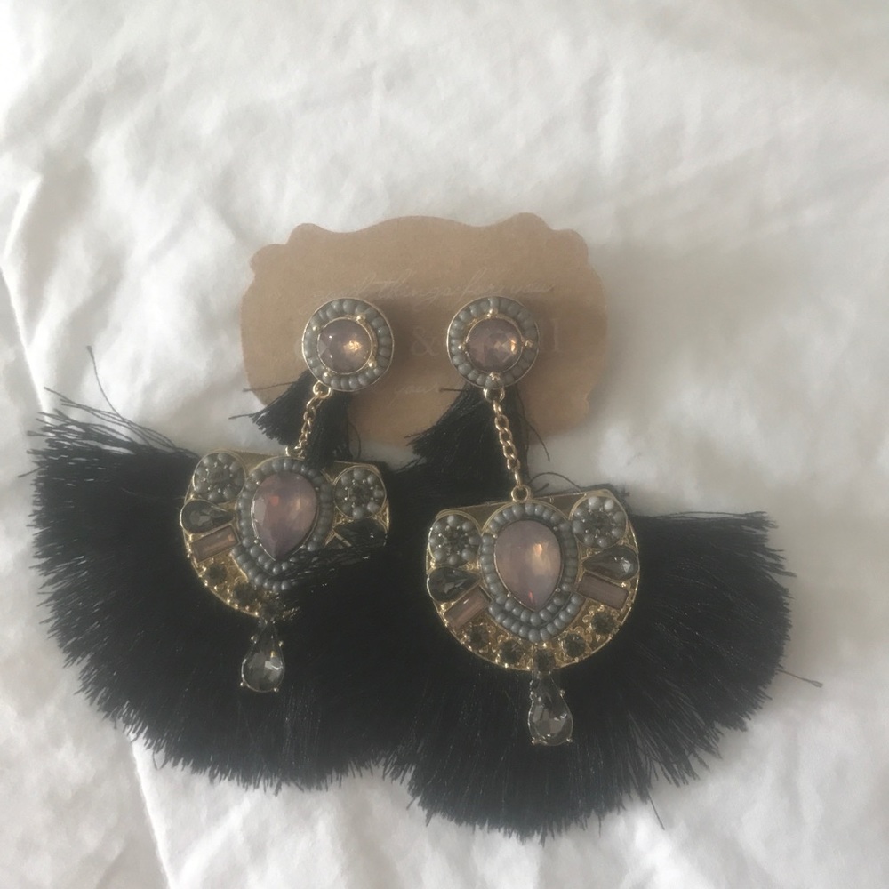 Glam Tassel Earrings